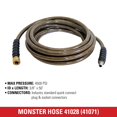 thumbnail image 4 of Manguera para hidrolavadora SIMPSON 41028 4500 PSI 15 m 3/8", 4 of 6