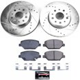 thumbnail image 3 of PowerStop Front Z23 Evolution Sport Carbon-Fiber Ceramic Brake Pad and Drilled & Slotted Rotor Kit Fits: CHEVROLET Select Models K7295, 3 of 10