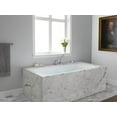 thumbnail image 6 of Kohler 855-96 66 x 36 in. Tea-for-Two Drop-In Undermount Bath - Biscuit, 6 of 7