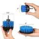 thumbnail image 3 of Cepillo De Limpieza Eléctrico 3 cepillos para detalles de 2/3,5/4 pulgadas de durabilidad para limpieza de azulejos (azul), 3 of 7