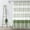 🔥 Green_New, variant on Sentmoon Faux Linen Shower Curtain Waterproof Household Tassel Splicing Bathroom Curtains