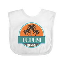 Inktastic Tulum Mexico Vacation Boys or Girls Baby Bib