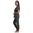 thumbnail image 2 of Just Love Women's V-Neck Scrub Set with Jogger Pants  Comfortable and Stylish Medical Uniform, 2 of 3