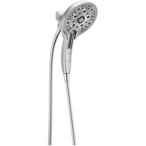 Delta 58620-25-Pk Universal Showering In2ition 2.5 GPM Multi Function 2-In1 Shower Head