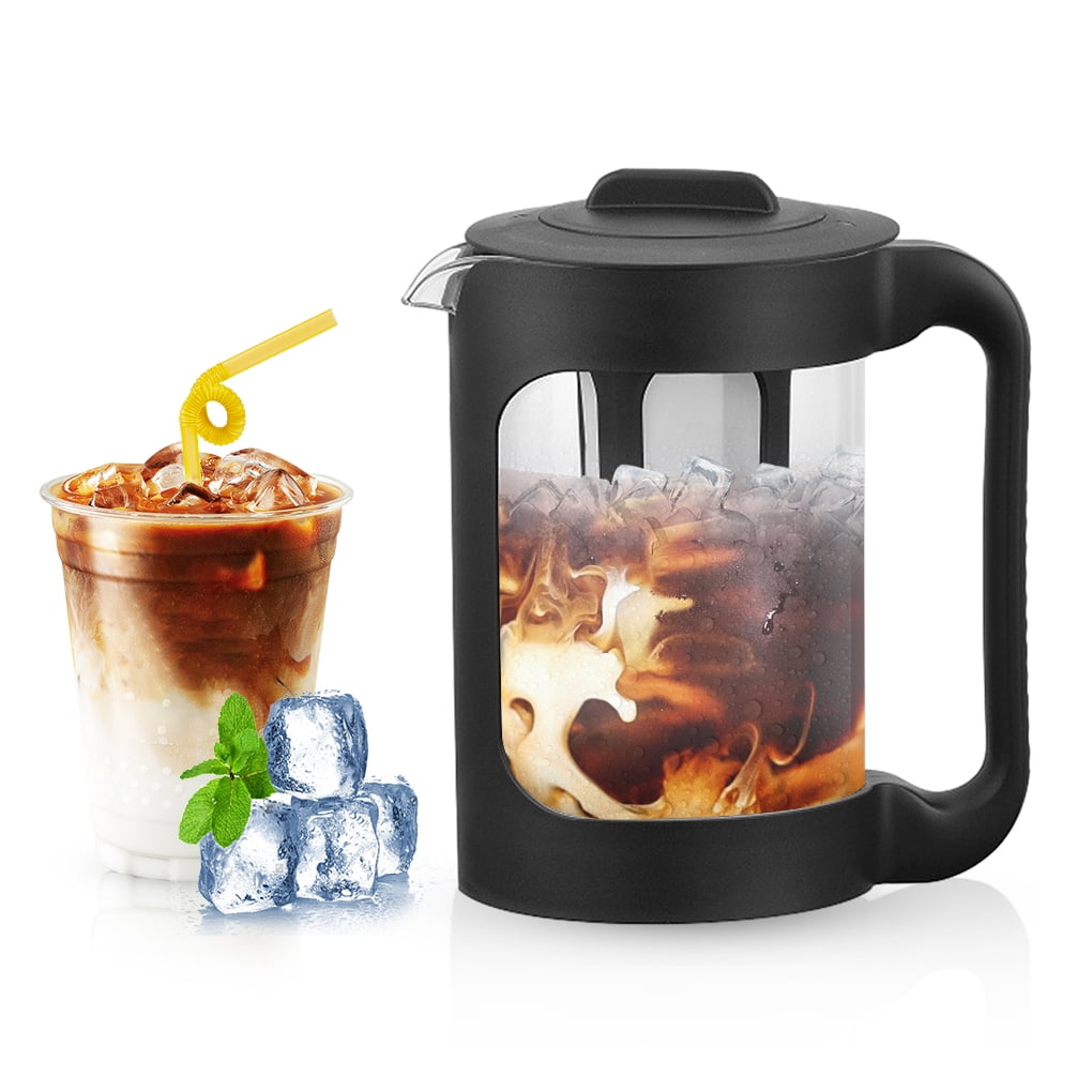 DIYOO Iced Coffee Tea Maker, 51oz Cold Brew Coffee Maker, Iced coffee