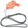 thumbnail image 1 of Markwort Storm Safety Whistle (Orange) with 19-Inch Black Lanyard, 1 of 2