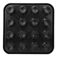 thumbnail image 1 of Supply Billiard Ball Storage Tray Holds 16 Balls Pool Accessory for Billiards Parlor Black, 1 of 7