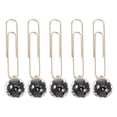 thumbnail image 1 of MasteelfCA 5pcs Office Note Clips Paper Clips Files Holding Clips Metal Paper Clips, 1 of 7