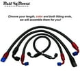 thumbnail image 2 of Black Fuel Hose Oil Fuel Gas Line AN6-AN8-AN10 Nylon Braided / BUILD YOUR OWN, 2 of 5