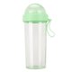 thumbnail image 1 of Camping Botella de agua para bebidas y deportes al aire libre con taza de pajita doble de 600 ml (verde), 1 of 4