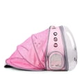 thumbnail image 3 of Gran Capatity espacio extensibilidad perro mascota mochila de viaje al aire libre transpirable cachorro gato mochila de transporte bolsas plegables, 3 of 5