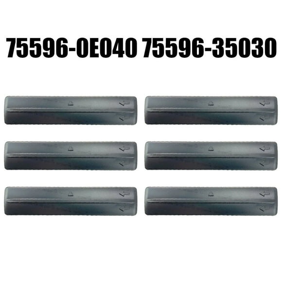 Removal Kit Roof Rack Cover Removal Kit Black Car Exterior Parts Wear resistant 75596 0E040 ABS Accessories Black