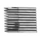 thumbnail image 3 of 10 piezas de brocas de enrutador de 3,175 mm, cortador de fresado de acero de tungsteno para grabado de tallado de madera30° X 0,5 mm, 3 of 9