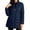 A-Navy, variant on Womens down Jacket Slim Fit Down Alternative Warm High Neck Zip Up Winter