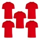 thumbnail image 1 of Playeras De Hombre Manga Corta Pack 5 Piezas Mayoreo Lisas, 1 of 6