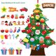 thumbnail image 3 of DIY Felt Christmas Tree 2024 Merry Christmas Decorations for Home Navidad Xmas Tree with Light Christmas Ornaments New Year Gift, 3 of 5