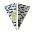 thumbnail image 1 of segolike 100x Halloween Candy Bags Triangle Shape Treat Bags Storage Pouch Gift Packaging, 1 of 8
