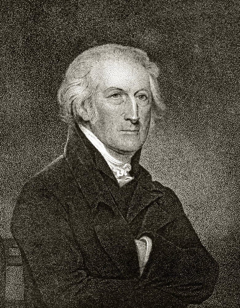 George Clymer 1739 To 1813 American Statesman And Founding Father A Signatory Of Declaration Of Independence 19Th Century Engraving By JB Longacre From A Miniature By Trott Canvas Art - Ken Welsh Des