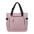 thumbnail image 3 of Bolso de mano Yuyangstore con bolsillo trasero rosa para computadora portátil, 3 of 8