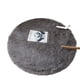 thumbnail image 5 of Alfombra redonda de felpa de seda para colgar en la silla, tapete de yoga, tapete para sala de estar, dormitorio, sofá, tapete antideslizante de fácil cuidado, 5 of 5