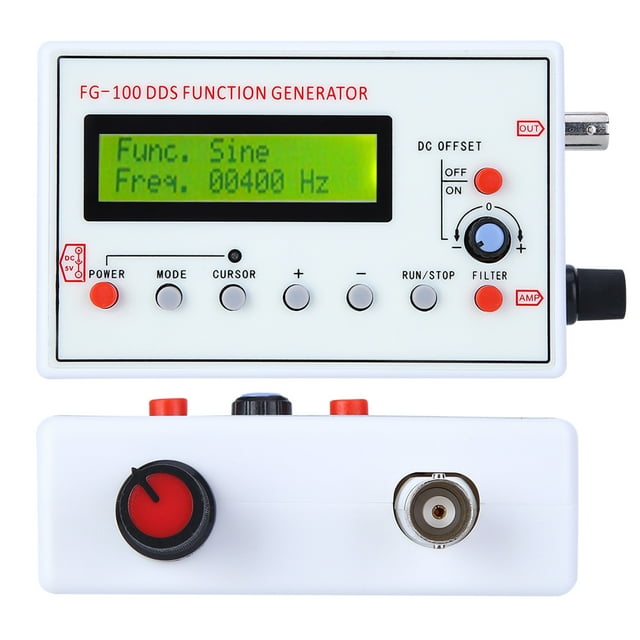 Function Generator,FG‑100 DDS Function Generator Function Signal Generator Signal Generator True Excellence