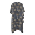 thumbnail image 3 of SCRAWLGOD Palm Tree Print Womens Swimsuit Cover Up Loose Casual Beach Cover Up Flowy Breathable Swimsuit Coverup for Summer Beach, 3 of 6