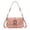 Pink, variant on Wrangler Purse for Women Stylish Shoulder Bag Handbag Crossbody Bag Trendy Western Design Durable Leather, Black