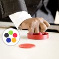 thumbnail image 2 of ORDDIART 5Pcs Plastic Air Hockey Pucks Assorted Color Smooth Sliding Replacement Pieces, 2 of 4
