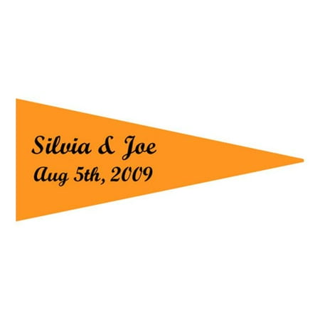 Pack Laser Stickers Flag Design - Weddingstar 8606-09 Boat Flag Stickers- Sunflower- pack of 36