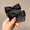 2 pieces Black Bow Hair Clip Comb, variant on 2-Pack/3-Pack Bow-Knot Hair Comb Additions | Black, White, Red - Perfect Women'S Gift, Unisex-Adult, Suitable for Normal and Relaxed-Textured Hair