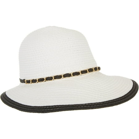 Mad Hatter Womens Woven Chain Links Hat