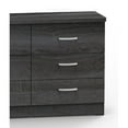thumbnail image 5 of Home Furniture DD & PAM 6 Drawer Engineered Wood Bedroom Dresser Gray, 5 of 5