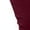 Wine, variant on Ruimatai Plus Size Women's Casual Pants Calf-Length Trousers with Button & Zipper Solid Comfort Stretch Elastic Waist Fashion Work Office