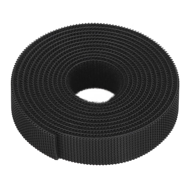 Bridas para cables con gancho y bucle Cinta de nailon de sujeción reutilizable multiusos para gestión de cables 2 metros/6,6 pies