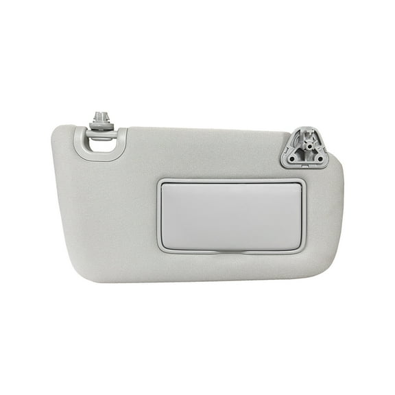 Sun Visor Right Passenger Side With Makeup Mirror For Car Sun Protection Shade For Nissan Sentra 2013-2019, Replacement OEM 96401-3SG8A-light Grey