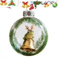 thumbnail image 5 of Dserhfy Frog Christmas Ornament, Acrylic Tree Decorations with Hanging Rope, Festive Holiday Decor, 5 of 8