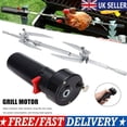 thumbnail image 1 of Outil de Brochette pour BBQ, Fourchette Rotative pour Dinde Ou Moteur de Four, Tige de Rôtissage Électrique pour Gril BBQ, Trousse, 1 of 8