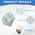 thumbnail image 3 of Uxcell Survey Reflector Sheets, Self-Adhesive Reflective Target Sheets White 50x50mm, 3 of 7
