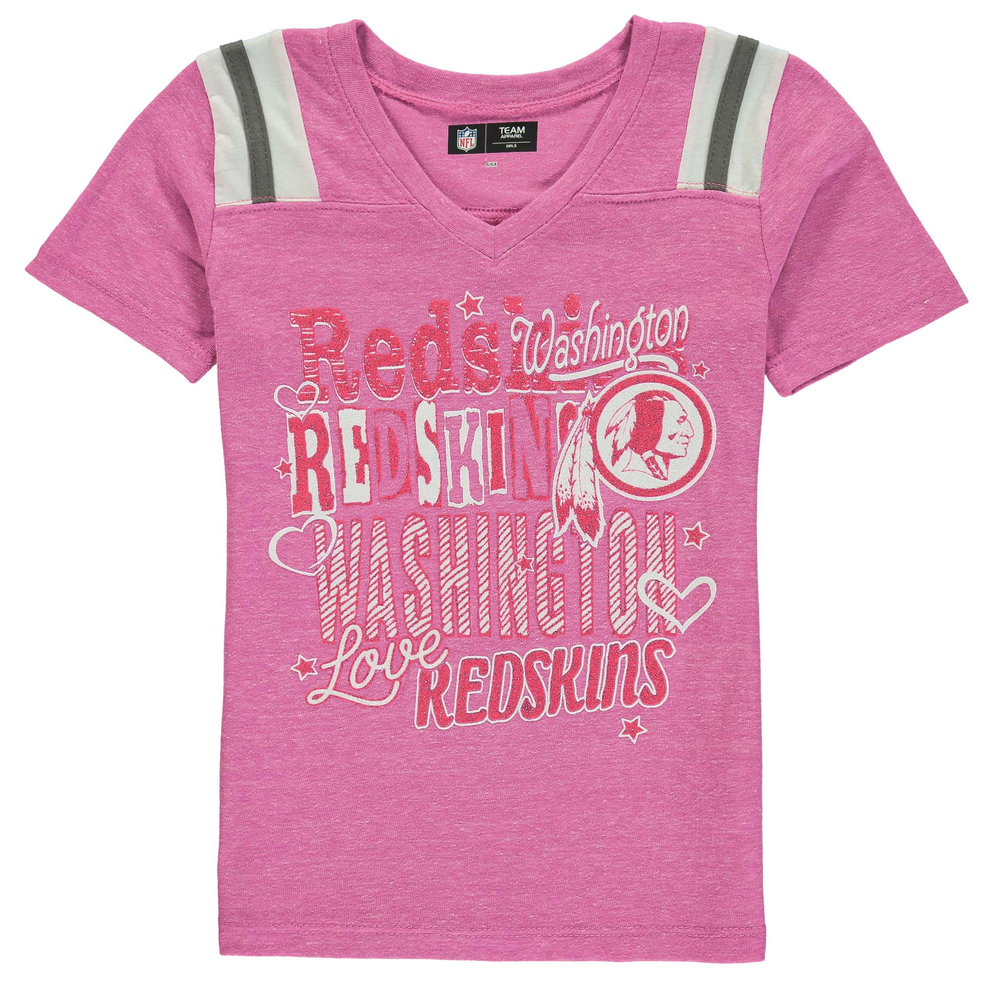 girls redskins shirt