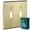 Vintage Gold, variant on Rio Salto BRASS Signature Collection Midsize Vintage Metal Gold Combination Toggle Switch and Duplex Receptacle Wall Plate Outlet Cover Light Wallplate 2-Gang Antique Matte Combo Toggle/Duplex