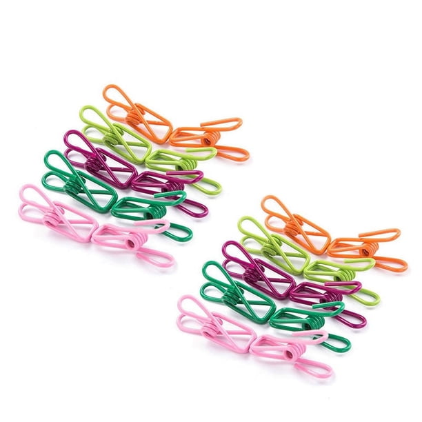 Pinzas para la ropa - 20 piezas - Colores variados Vhermosa Llaves y Pinzas