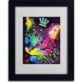 thumbnail image 2 of Matted art under acrylic in a black frame, 2 of 2