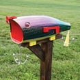 thumbnail image 6 of Rivers Edge Products Firetiger Fishing Lure Mailbox for Outside of Residential Home, Rural Mailbox Constructed of Metal with a Plastic Overmold, UV Resistant, Includes Mounting Hardware, 6 of 7