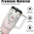 thumbnail image 4 of Christian Tumblers for Women, Inspiration Christian Gifts for Women, Christian Mothers Day Gifts for Mom Biblical Birthday Gifts for Women Faith Religious Inspirational Gifts 40oz You Are Cup Tumbler, 4 of 6