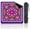 Color 2, variant on Mahjong Mat 31.5" x 31.5" Floral Wreath Pink Cosmos Flowers Colorful Butterflies Watercolor Non-Slip Noise Reduction Mahjong Tiles Table Cover for Dominoes Poker Card Board and Tile Games