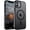 Black, variant on HionlyPro for iPhone 11 / iPhone XR Case Translucent Matte Magnetic Phone Cover, [Compatible with Magsafe] Military Grade Drop Protection Shockproof Phone Cover, Black