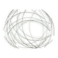 thumbnail image 4 of Cheungs Accent Piece Silver Abstract Round Wall Art, 4 of 5