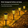 thumbnail image 3 of Luces solares de jardín para exteriores, lámpara de patio, impermeable Ip65, RGB, luz cálida para jardín, césped, patio trasero, paisaje, decoración de porche, 3 of 4