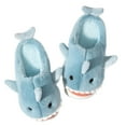 thumbnail image 5 of Sogetch Womens Cute Shark Slippers Soft Warm Fuzzy House Shoes for Women and Men, 5 of 7