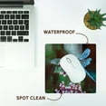 thumbnail image 7 of 3dRose, Blue Dragonfly A dragonfly with blue body and irrI wouldescent wings on pink flowers, MousePad, 7 of 7